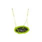 HUDORA 72156 - nest swing, diameter 110 cm, green (toy)