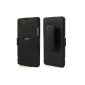 Sony Xperia Z1 L39h Outdoor Case Multi Kombi Holster Cases Clip Black (Electronics)