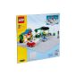 Lego - Construction - gray base plate (38 x 38 cm) (Toy)