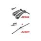 Bosch wiper and rear wiper Front.- - Aerotwin A950S lengths: 700 / 700mm (3397118950) A330H Length: 330mm (3397008006)