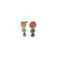Desigual - 46G56013037U - Pierced Ears Female - Round - Metal (jewelery)