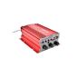 500W 2 x 30W RMS Mini Car USB FM amplifier Amplifier Car HiFi stereo 2 channels with remote control