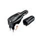 Wentronic car adapter (2 in 1) and 2 USB plug 110-240 V (Accessory)