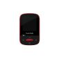 SanDisk Clip Sport MP3 Player 4GB Red (SDMX24-004G-G46R) (Electronics)