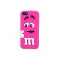 MEILISHO® Owl Iphone 5 / 5S Silicone Case Cover Protection Case (Pink) (Clothing)