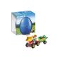 Playmobil - A1502686 - Building Game - Children And Tractor + Trailer (Toy)