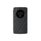 LG G3 Quick Circle Cover for wireless charging via Qi-compatible chargers - black (Accessories)