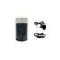 Charger NP-BG1 / NP-FG1 Sony Cyber-shot DSC H3, H7, H9, H10, H20, HX9V, HX10, HX10V, HX20V, HX30, HX20V, HX30, HX30V, N1, N2, T20, T25, T100 , W30, W35, W40, W50, W55, W70, W80, W80HDPR, W85, W90, W100, W110, W115, W120, W125, W130, W150, W170, W200, W210, W215, W220, W230, W270, W275 , W290, W300, WX1 + other (s. list) (Electronics)