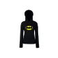 Batman Girl Hoodie Hooded Sweatshirt Hoodie Ladies Robin Joker TV Movie Fun (Textiles)