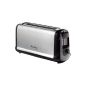 LS260800 Moulinex Subito Black Stainless Steel Toaster (Kitchen)