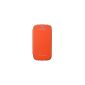Samsung EFC-1M7FOEC Flip Leather Case for Samsung Galaxy S3 Mini Orange (Wireless Phone Accessory)