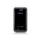 Samsung Original Cases / Cover EFC 1J9BBEGSTD (compatible with Galaxy Note 2 / Note 2 LTE) in black (Accessories)
