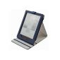 Folio-adjustable function leather Case Cover Skin Cover Case Leather Folio (NOT fit KOBO KOBO AURA AURA H2O or 6) with sleep mode for eReader eBook KOBO AURA HD 6.8 