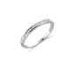 Miore - M0582WR - Women ring - White gold (18 carats) 1.39 gr - 0.1 Cts Diamond - T 58 (Jewelry)