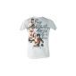 Muhammad Ali - - 3 Poses T-Shirt in White (Textiles)
