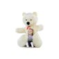 Grand white teddy 205cm, huge giant plush!  (Toy)