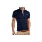 Grin & Bear slim fit polo shirt with collar Shirt, GB124 (Clothing)