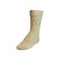 Socks short for costume lederhosen Colour: natural (Textiles)