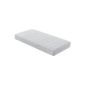 NANNI Equinox 140x200 cm ORTHOPEDIC 7 zones VISCO (RG 45) + cold foam (RG 40) mattress H3 (50-110 kg), standard double cloth cover and standard Visco, height 20 cm, suitable for allergy sufferers and adjustable slatted frame