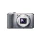 Sony DSC-H90S Cyber-shot digital camera (16.1 megapixels, 16x opt. Zoom, 7.5 cm (3 inch) screen, Sweep Panorama) Silver (Electronics)