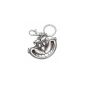Alice in Wonderland Cheshire Cat Classic Pewter Keychain (Toy)