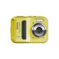 Kodak EasyShare Sport C123 Digital Camera (12MP, 5x digital zoom, 6.1 cm (2.4 inch) display, waterproof) yellow (Electronics)