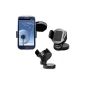 Cars Auto Holder for Samsung Galaxy S3 S III 3 i9300 360 ° Universal universally adjustable stand Stand Ball Joint Car Holder Cradle Black Black TOP Original Lanboo (Electronics)