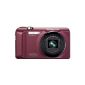 Casio EX-H30 Digital Camera 16.1 Mpix Bordeaux (Electronics)
