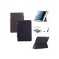 boriyuan Smart Cover Case Cover and Back Cover for Ipad Schuzthülle Air with pen and screen protector Colour: Black (Electronics)