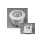 Recessed ceiling motion detector 360 °