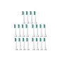 KongKay Pack of 20 replacement brushes for Philips Sonicare HX6014, Sonicare Pro Results - Standard.  Generic compatible with DiamondClean, Platinum FlexCare, FlexCare (+), HealthyWhite, EasyClean, PowerUp.  Model Number: HX6014.  (5PK X 4PCS) (Health and Beauty)