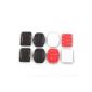 Adhesive mount 2 rounded Mounts Mounts 2 Flat 4 pads for Gopro 1/2/3/3 + (equipment)
