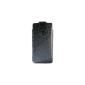 Suncase Original Genuine Leather Case for Samsung Galaxy S4 i9500 (i9505 LTE version) full grain black (Accessories)