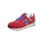New Balance ML574 D UR red navy (Shoes)