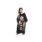 JTC Women Kimono Bathrobe Pyjamas Dress / Night Clothing / Chamber Grande Fleur-Silk-4 Styles (Clothing)