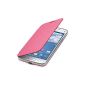 kwmobile® practical and chic flap protective case for Samsung Galaxy S5 G800 Mini en Rose (Electronics)