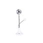 HAVIT® HV-N5085 16MP HD camera and webcam with microphone, LED light and adjustable stand (White), Easter (Personal Computers)
