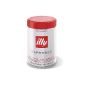illy espresso whole bean, normal roasting tin with silver / red lid, 250g (Food & Beverage)