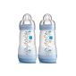 MAM Anti Colic Bottle 260 ml 0-6 Months Flow Teat 2 2 Pack (Baby Care)