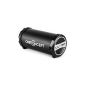 ONEconcept Dr. Beat 2.1 Bluetooth speaker Battery Speaker for the Road (USB SD slots, AUX, Radio, battery operation) Silver (Electronics)