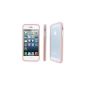 Empire Flexible Light Pink TPU with glow in the dark inlay Bumper Case for Apple iPhone 5 / 5S (Electronics)