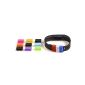 The Friendly Swede Silicone rings for Secure Fitbit Flex Bracelet (12 Pieces) (Others)