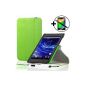 ForeFront Cases® New Google Nexus 7 FHD Leatherette Case Cover / Stand for Google Nexus 7 FHD Tablet (7-Inch, 16GB, Black) ASUS (2013) - Magnetic Auto Sleep / Wake function - incl. Stylus and screen protector - GREEN ( Electronics)