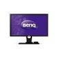 BenQ XL2430T 61 cm (24 inch) LED monitor (144 Hz, Full HD, Eye Care, HDMI, DVI, VGA, USB, 1ms response time) black / red (Accessories)