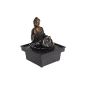 Indoor water fountain - Square base - Buddha