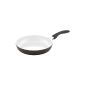 Culinario 051 566 Frying pan ø 28cm with induction bottom, gray / white (household goods)