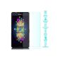 delightable24 tempered glass protective glass Tempered Glass Screen Protector Sony Xperia Z3 COMPACT Smartphone - Crystal Clear (Electronics)