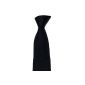 Tie by Mailando, monochrome, z. B. black, red, blue, purple, ... (Textiles)