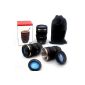 tinxi® Camera Mug Camera Lens Mug / Lens Coffee Cup Lens Camera Lens Mug Camera Lens cups in the form of coffee, milk, water (household goods)