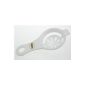 Kitchen Egg White Separator Holder Sieve Funny Divider breakfast spoon tool